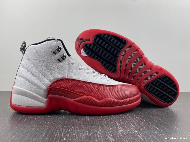 Rep 12 Air Jordan Cherry 130690-110 Retro 0701